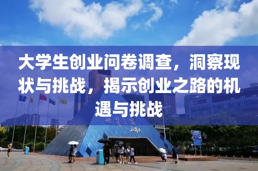 大学生创业问卷调查，洞察现状与挑战，揭示创业之路的机遇与挑战