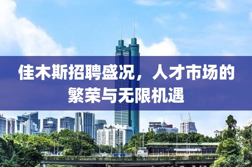 佳木斯招聘盛况，人才市场的繁荣与无限机遇